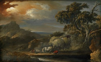 Paysage orageux - Christian Wilhelm Ernst Dietrich