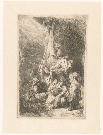 Descente de croix - Christian Wilhelm Ernst Dietrich