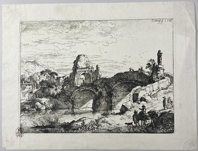 Le pont de pierre - Christian Wilhelm Ernst Dietrich
