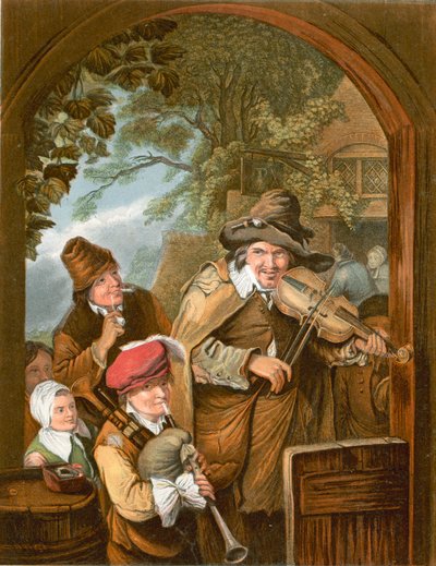 Les musiciens itinérants - Christian Wilhelm Ernst Dietrich