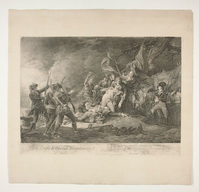 La Mort du Général Montgomery devant Québec - Christian Wilhelm Ketterlinus