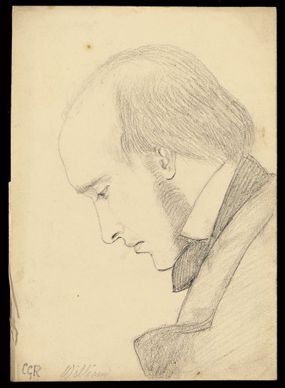 Portrait de William Michael Rossetti - Christina Georgina Rossetti