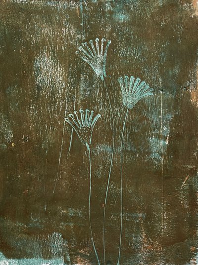 Fleur turquoise - Christina Misuro