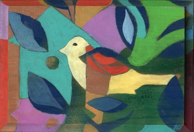 Petit oiseau jaune, vers 2023 - Christina Saj
