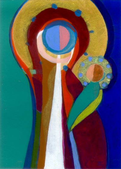 Madone et enfant, vers 2007 - Christina Saj