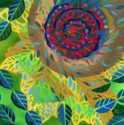 Méditation 11, vers 2017 - Christina Saj