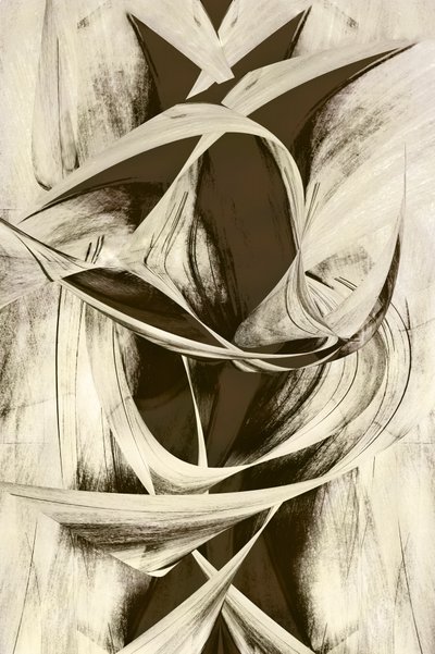 Flux abstrait dynamique - Christina Sillen