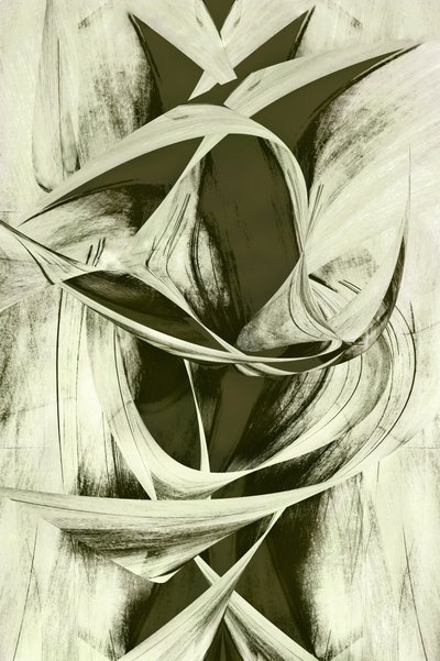Formes abstraites fluides - Christina Sillen