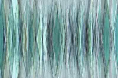 Lignes fluides bleu sarcelle - Christina Sillen