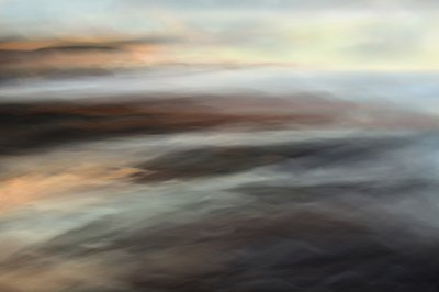 Flux abstrait en tons neutres - Christina Sillen