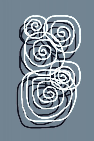 Flux serein en spirale - Christina Sillen
