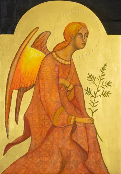 Archange Gabriel, 2019 (tempera à l
