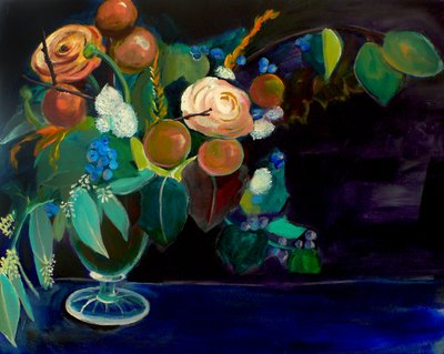 Nature morte florale éclatante - Christine Lindstrom