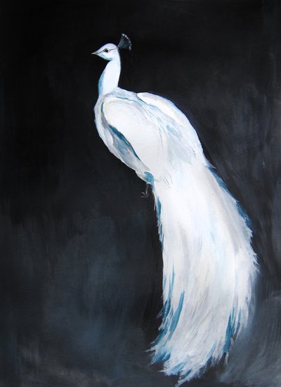 La majesté du paon blanc - Christine Lindstrom