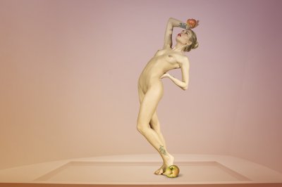Équilibre gracieux du nu - Christine von Diepenbroek