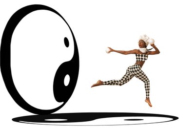 Harlequin Yin Yang Balance - Christine von Diepenbroek