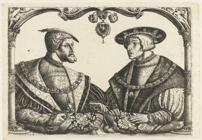 Charles V et Ferdinand I - Christoffel Bockstorffer