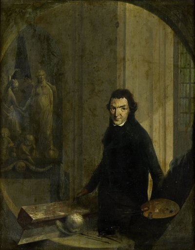 Autoportrait - Christoffel Frederik Franck