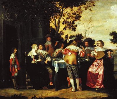 Le Jeu - Christoffel Jacobsz van der Lamen
