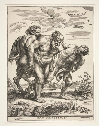 La marche de Silène - Christoffel Jegher