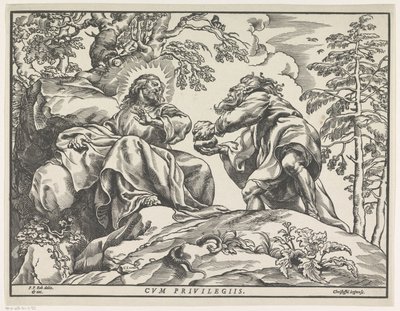 La tentation du Christ - Christoffel Jegher