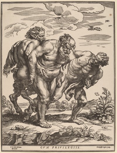 Silenus accompagné d