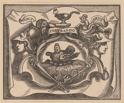 Vignette pour la page de titre de C. Peregrino, Principes Hollandiae et Zelandiae - Christoffel Jegher after Sir Peter Paul Rubens