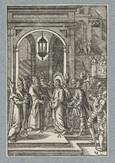 Christ devant Anne - Christoffel van Sichem (II)