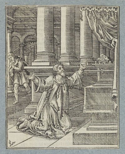Repentir et punition de David - Christoffel van Sichem (II)