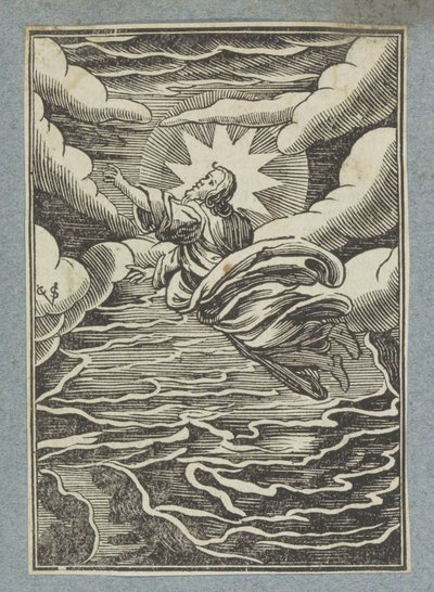 Premier jour de la création : séparation de la lumière et des ténèbres - Christoffel van Sichem (II)