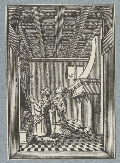 Nuit de noces de Tobias et Sara - Christoffel van Sichem (II)