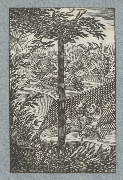 Enfant pris dans les filets de la Mort (Pia Desideria) - Christoffel van Sichem (II)