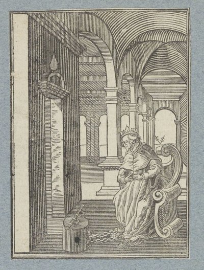 Manassé en prison - Christoffel van Sichem (II)