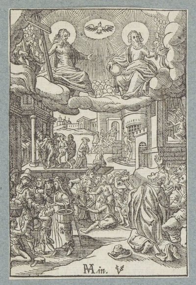 Notre Père qui es aux cieux, que ton nom soit sanctifié - Christoffel van Sichem (II)