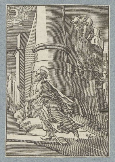 La fuite de Paul de Damas - Christoffel van Sichem (II)