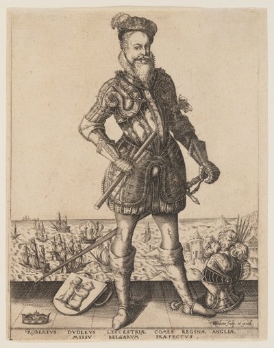 Robert Dudley, comte de Leicester - Christoffel van Sichem I