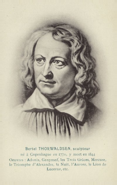 Bertel Thorvaldsen, sculpteur danois - Christoffer Wilhelm Eckersberg