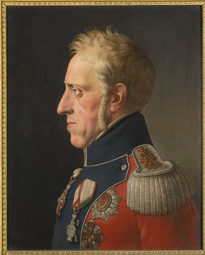 Portrait de Frédéric VI de Danemark - Christoffer Wilhelm Eckersberg