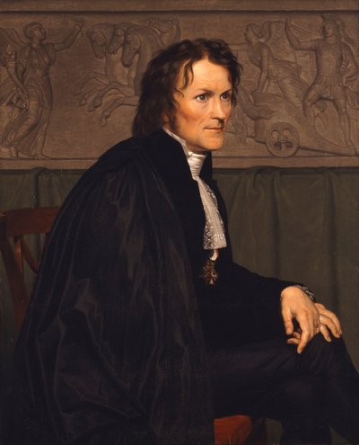Portrait du sculpteur Bertel Thorvaldsen 1770-1844, 1838 - Christoffer Wilhelm Eckersberg