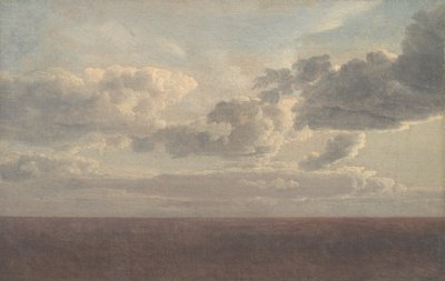 Étude de nuages sur la mer - Christoffer Wilhelm Eckersberg