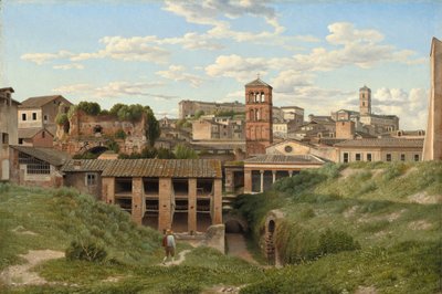 Vue de la Cloaca Maxima, Rome - Christoffer Wilhelm Eckersberg
