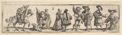 Lansquenets et dames - Christoph Bockstorffer