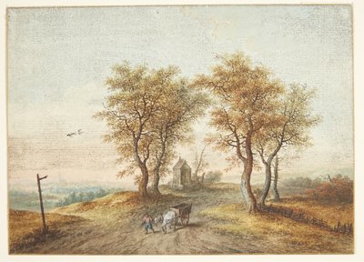 Paysage avec des arbres autour d