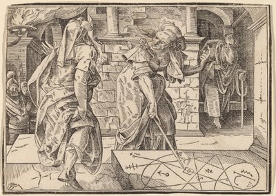 Le Christ annonce à ses disciples le Jugement dernier - Christoph Murer
