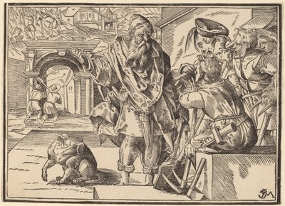 Christ annonce à ses disciples le Jugement dernier - Christoph Murer