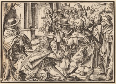 Le Christ annonce à ses disciples le Jugement dernier - Christoph Murer