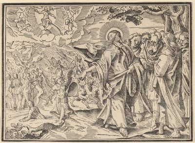 Le Christ Annonce à ses Disciples le Jugement Dernier - Christoph Murer