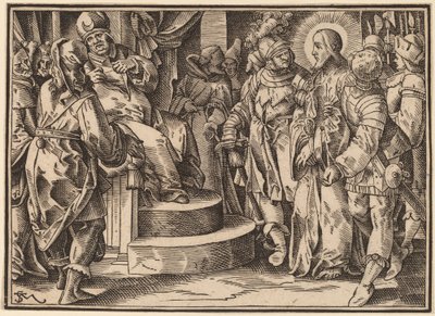 Christ annonce à ses disciples le Jugement dernier - Christoph Murer