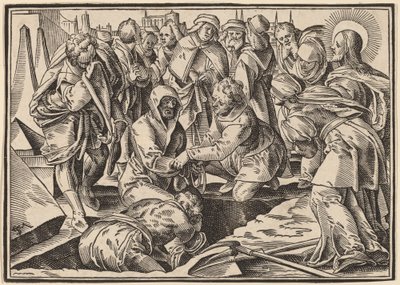 Le Christ annonce à ses disciples le Jugement dernier - Christoph Murer