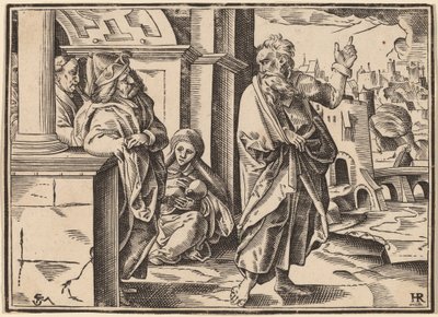 Le Christ annonce à ses disciples le Jugement dernier - Christoph Murer